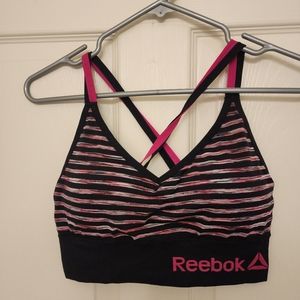 Reebok Ladies' 2 Pack Seamless Longline Bralettes Size Large
